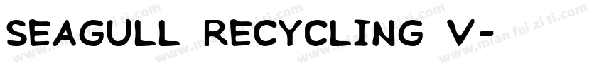 Seagull Recycling v字体转换